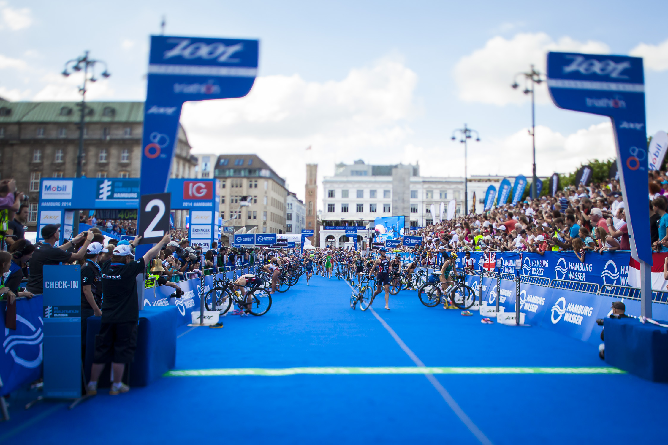 ITU World Triathlon Series Hamburg 2014
