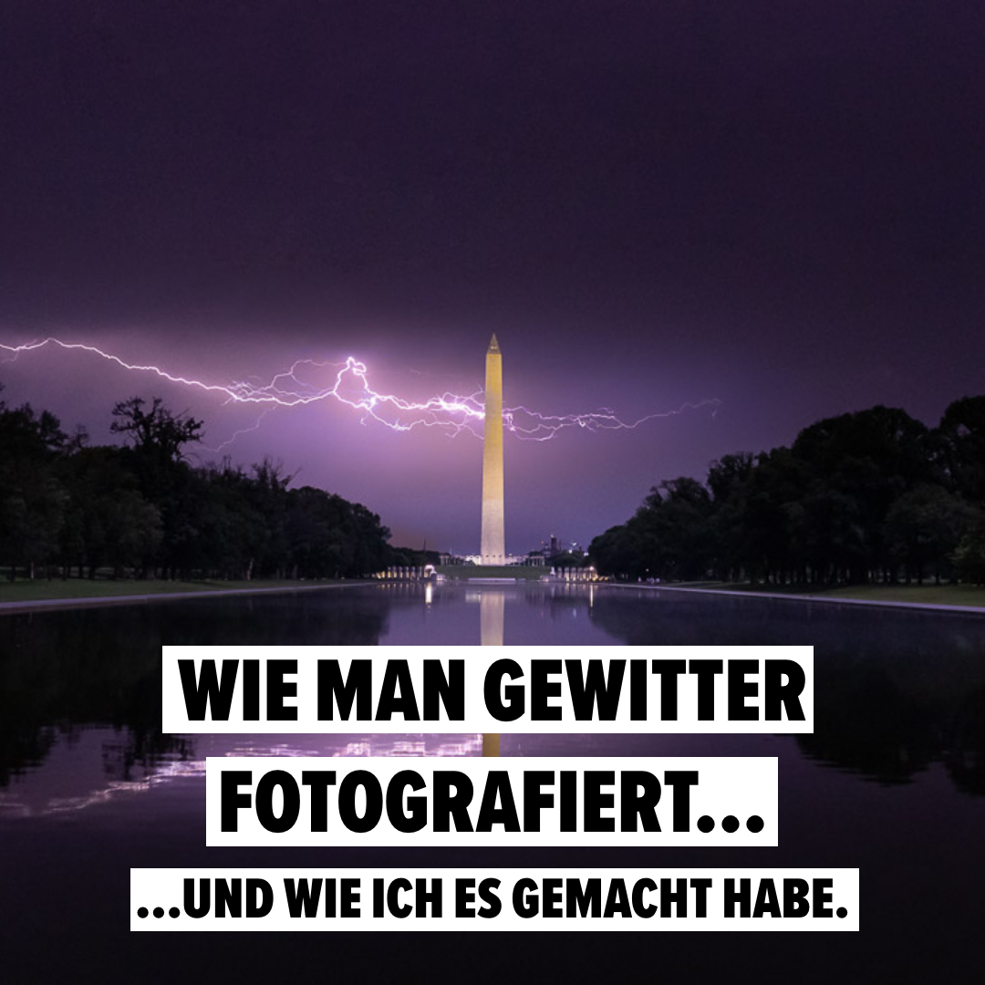 Wie man Gewitter fotografiert